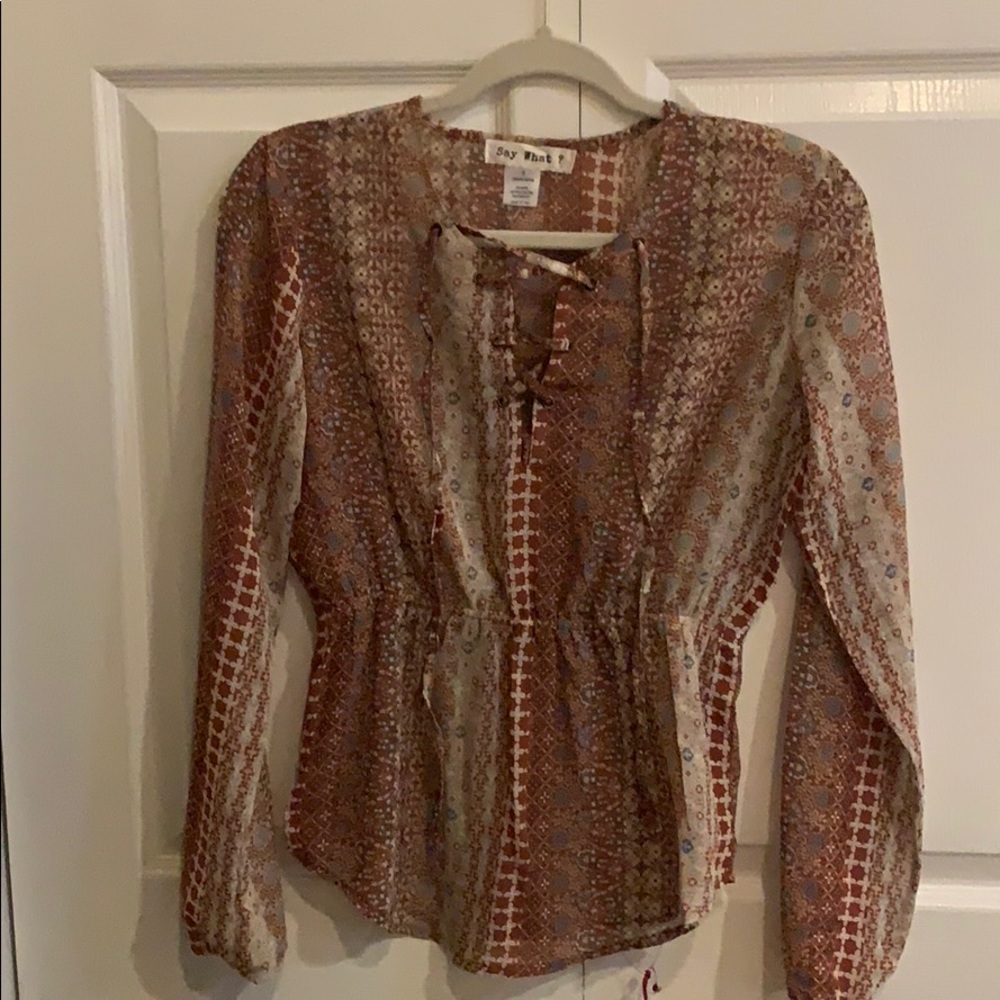 Never been worn but has no tags